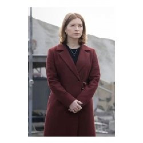 Superman And Lois Stacey Farber Maroon Coat